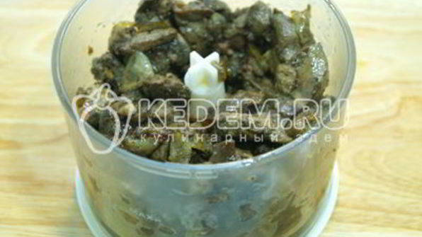 паштет из куриной печени с грибами