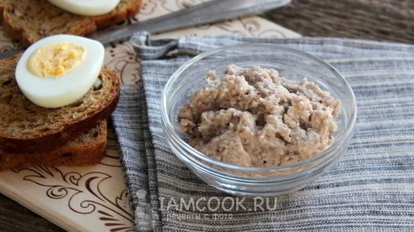 паштет из селедки и яблок