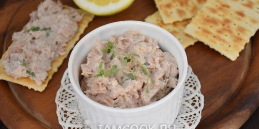Рецепт паштета из тунца и рикотты