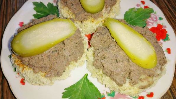 паштет из утиных потрошков