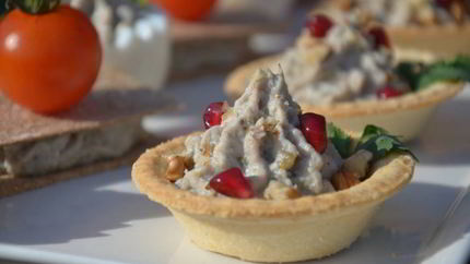 Паштет из яиц и баклажанов