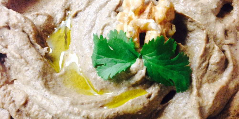 Рецепт паштета из запеченных баклажанов