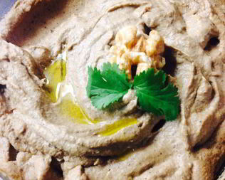 Паштет из запеченных баклажанов