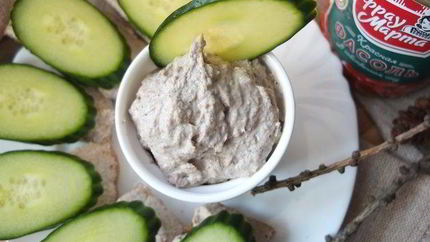 Паштет с фасолью