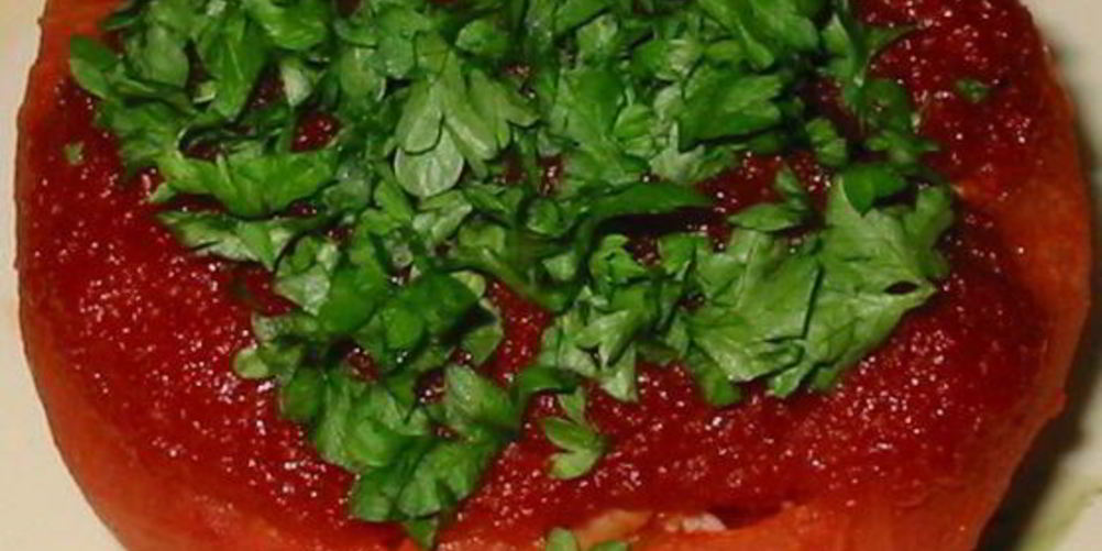 Рецепт помидора, фаршированного тунцом