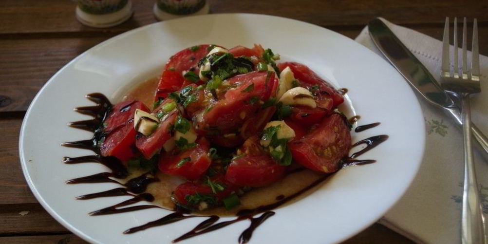 Рецепт помидоров с моцареллой