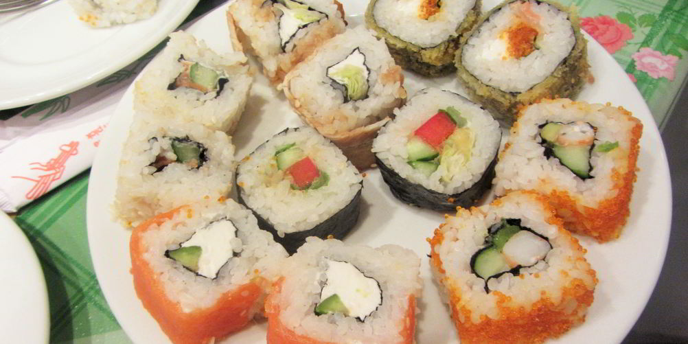 Рецепт домашних роллов калифорния