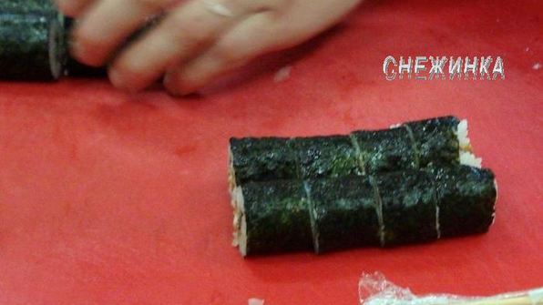 нигири-суши и роллы