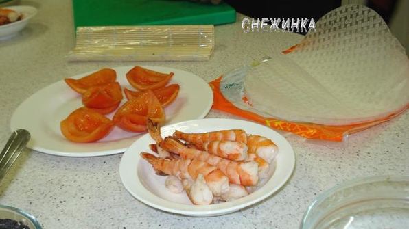 нигири-суши и роллы