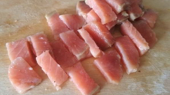 огуречные роллы с семгой