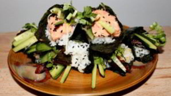 ролл с угрем