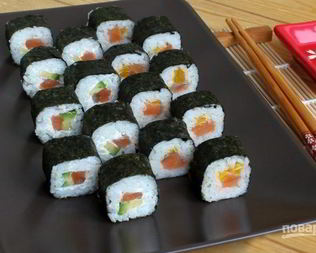 Роллы домашние