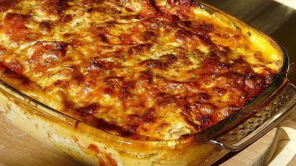 роллы из лазаньи