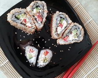 Роллы Разбитое сердце самурая