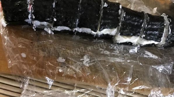 роллы с красной икрой