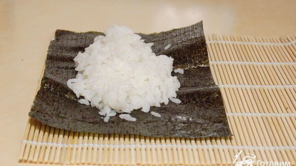 роллы с семгой