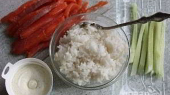 роллы с творожным сыром