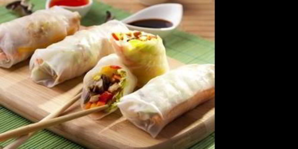 Рецепт спринга-ролла с курицей