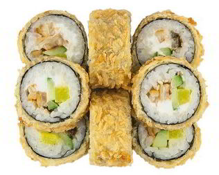 Темпурные роллы с огурцом