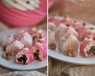 Творожные роллы с черносливом и бананом