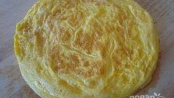 яичный блинчик для роллов