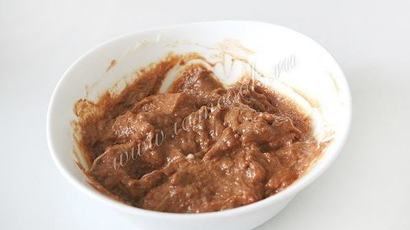 бисквитный рулет с бананом