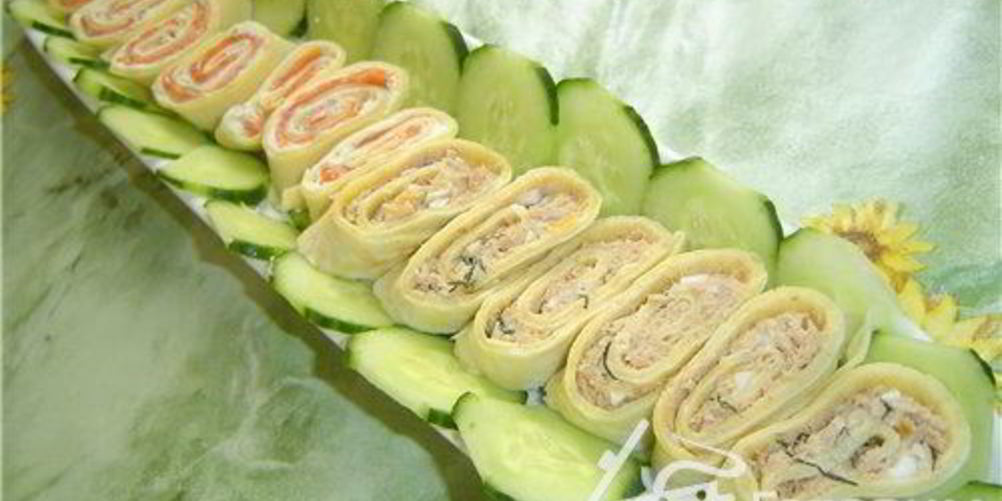 Рецепт домашних мини-рулетиков