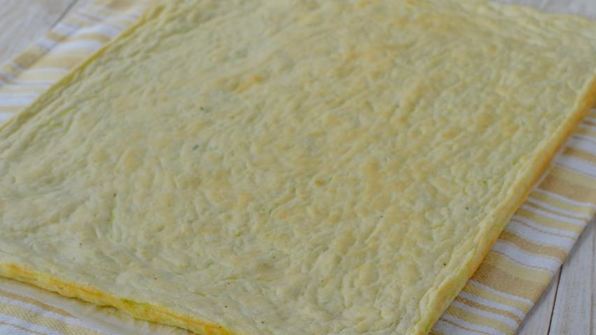 кабачковый рулет с творожным сыром