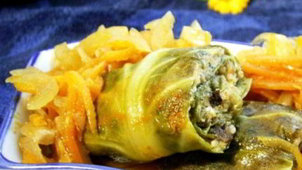 Капустные рулетики
