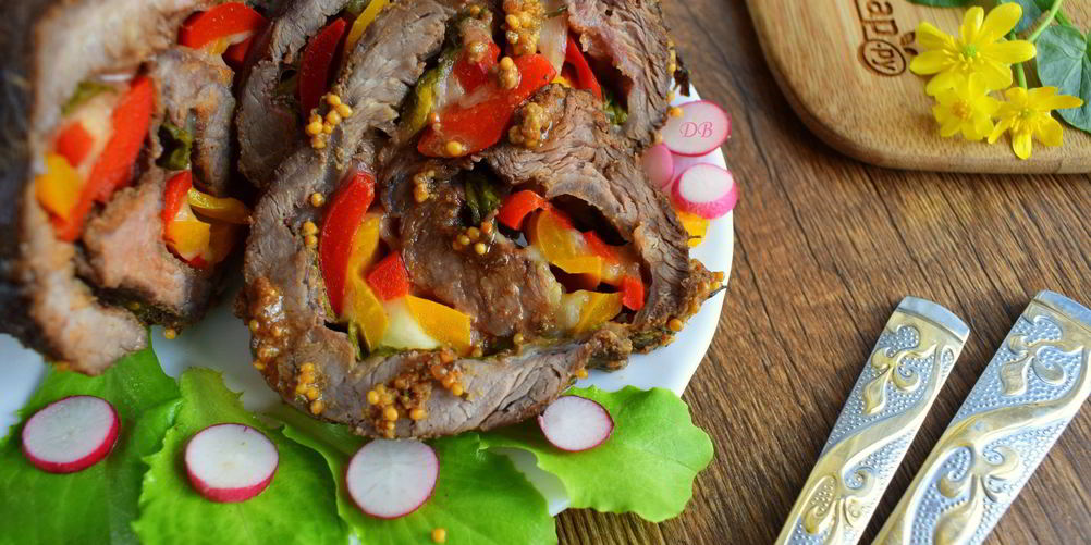 Рецепт королевского рулета из говядины