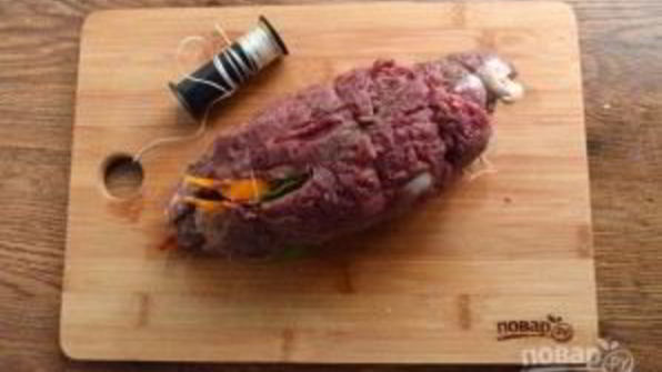 королевский рулет из говядины