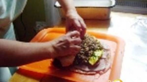 куриный рулет mz