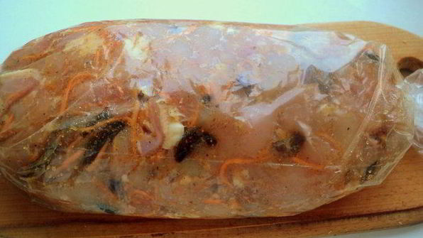 куриный рулет с инжиром