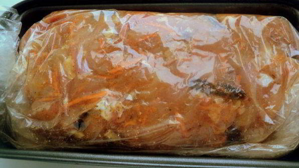 куриный рулет с инжиром