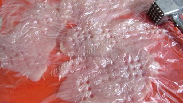 куриные рулетики с грибами