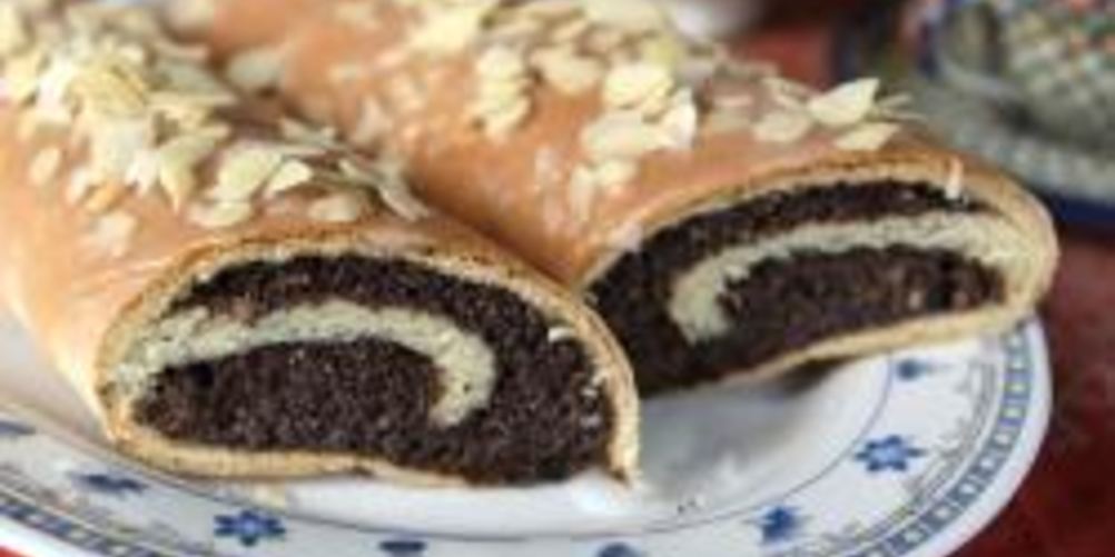 Рецепт макового рулета