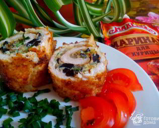 Мясной рулет Пенечки