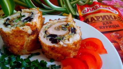 Мясной рулет Пенечки