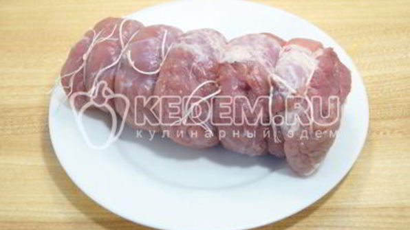 мясной рулет с беконом