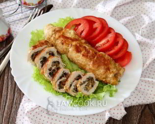 Рулет из куриного филе