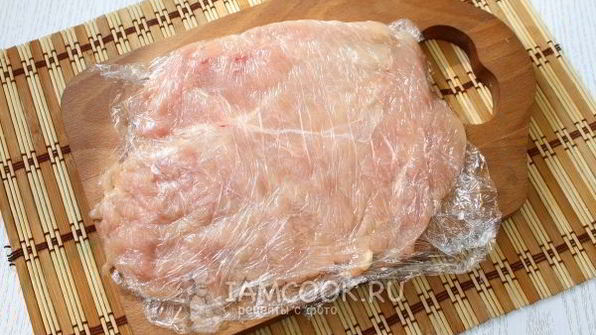 рулет из куриного филе