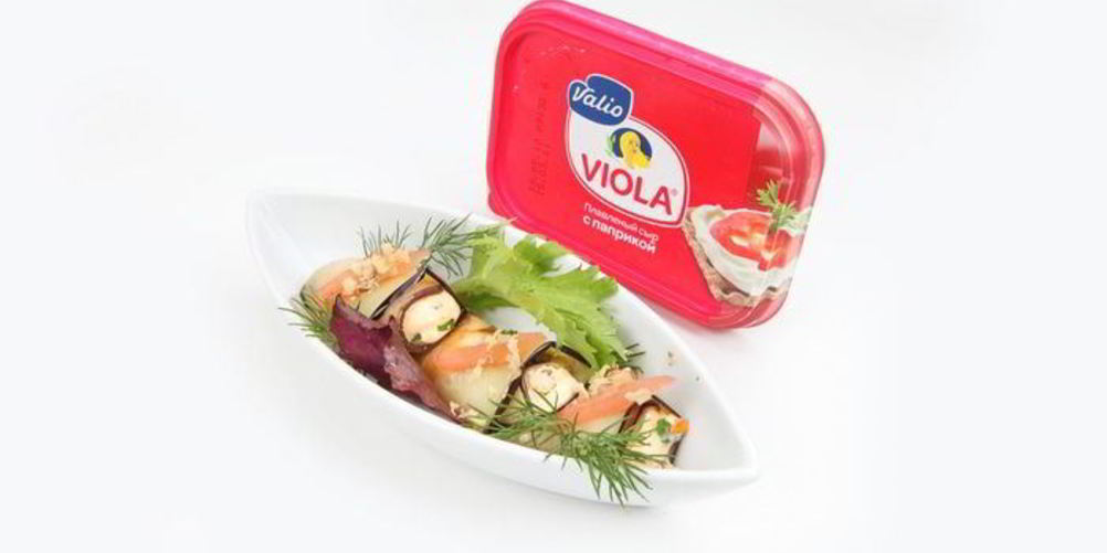 Рецепт рулетиков из баклажанов с сырно-ореховой начинкой