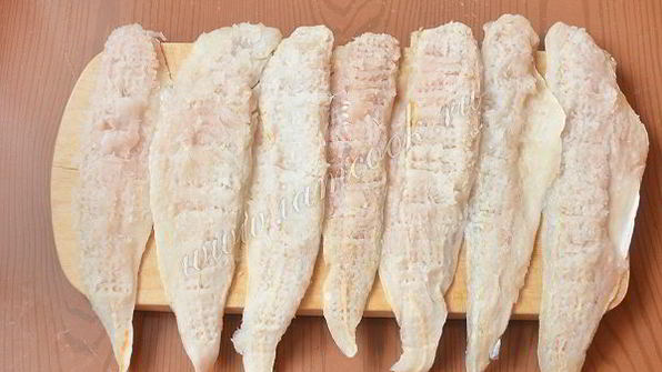 рыбные рулетики из хека