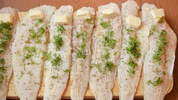 рыбные рулетики из хека