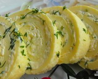 Сырный рулет