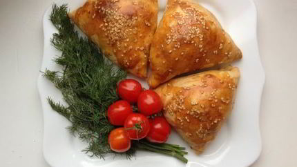 Самса с бараниной