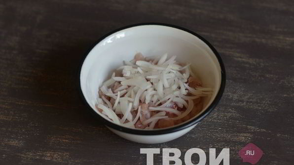 самса с курицей