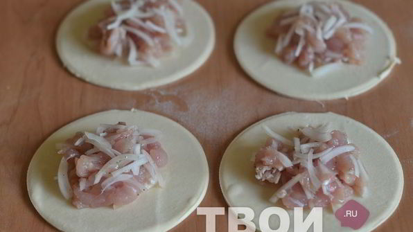 самса с курицей