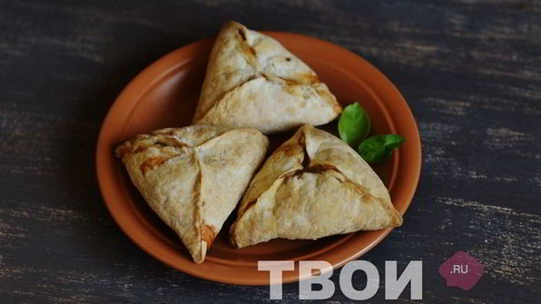 самса с курицей