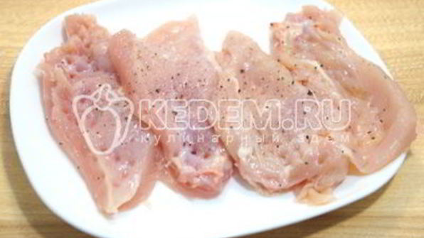 домашняя шаурма с курицей